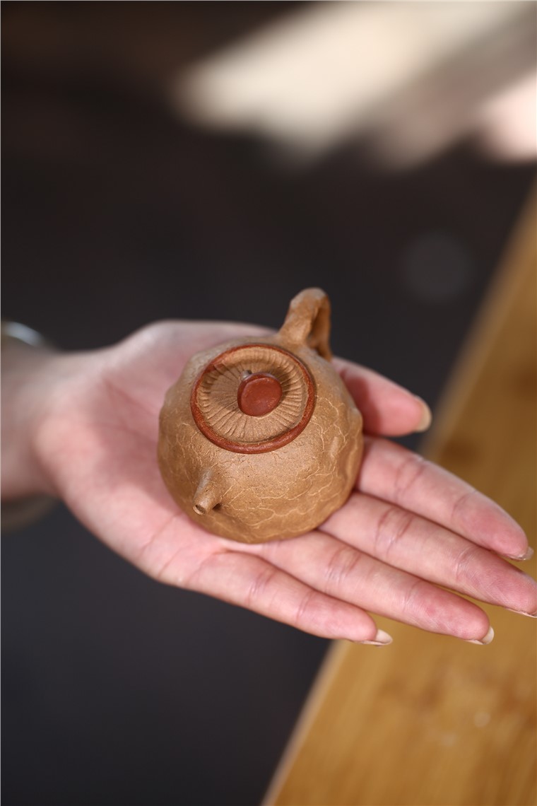 邵云琴作品 蘑菇小供春