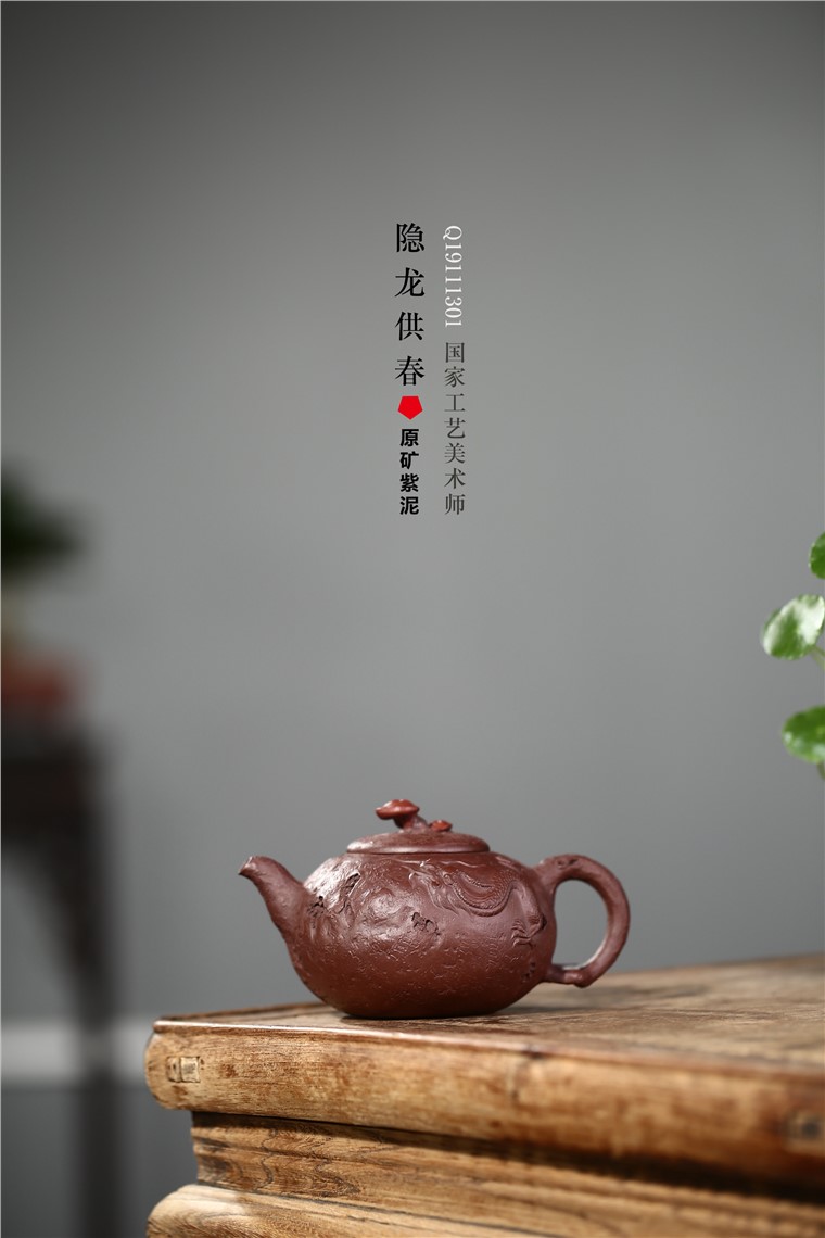 张剑作品 隐龙供春图片