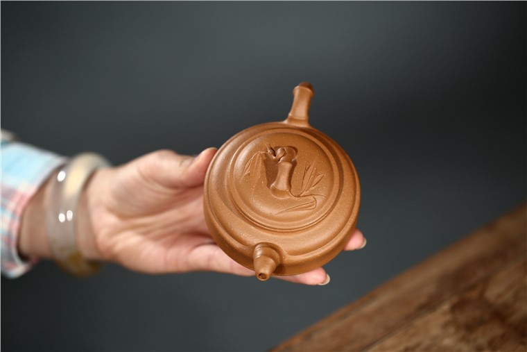 张雪军作品 双线竹鼓图片