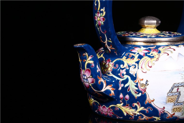 吴赛春作品 半月提梁图片