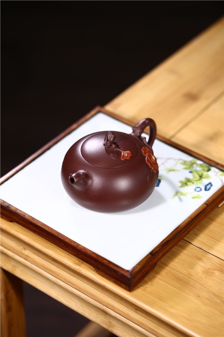 邵云琴作品 国色牡丹