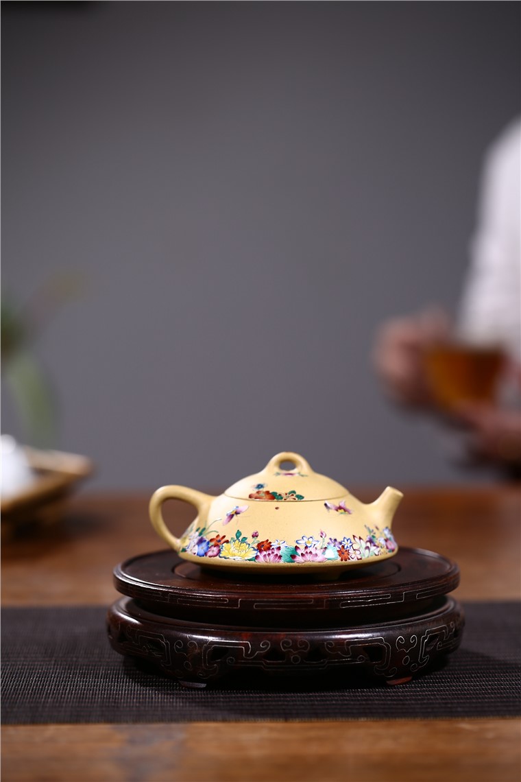范菊英作品 东坡石瓢图片