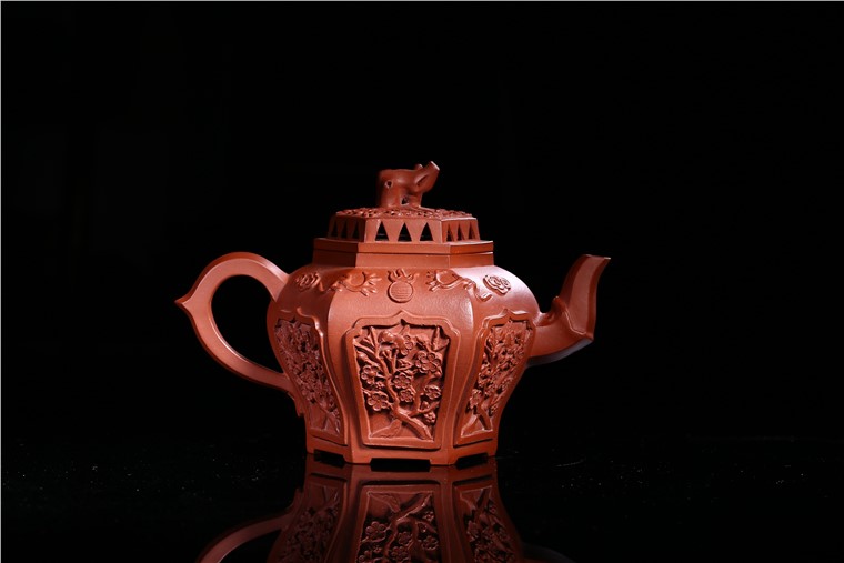 张剑作品 六方梅香图片