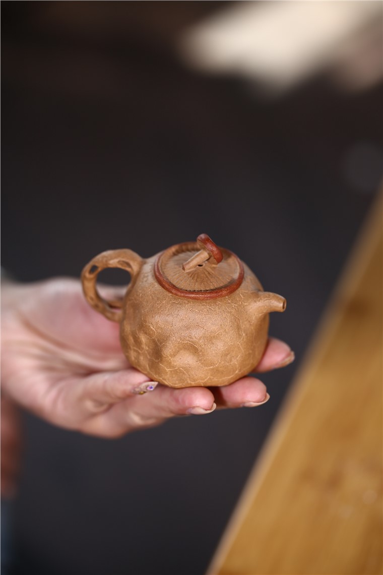 邵云琴作品 蘑菇小供春