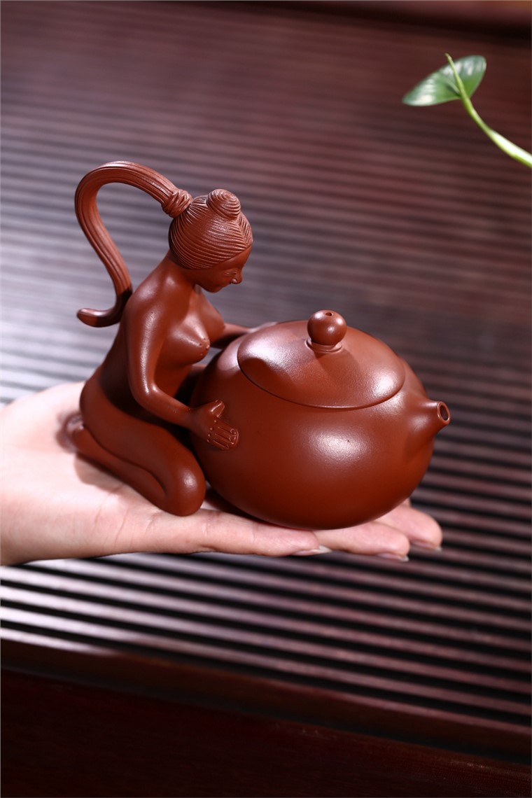 张剑作品 美人出浴图片