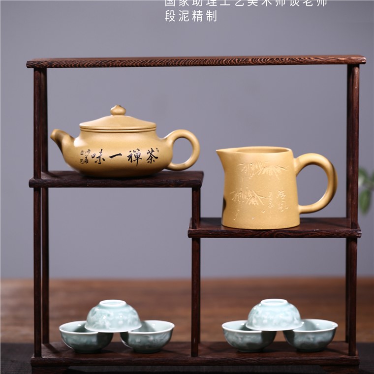 谈萍作品 茶禅一味套具