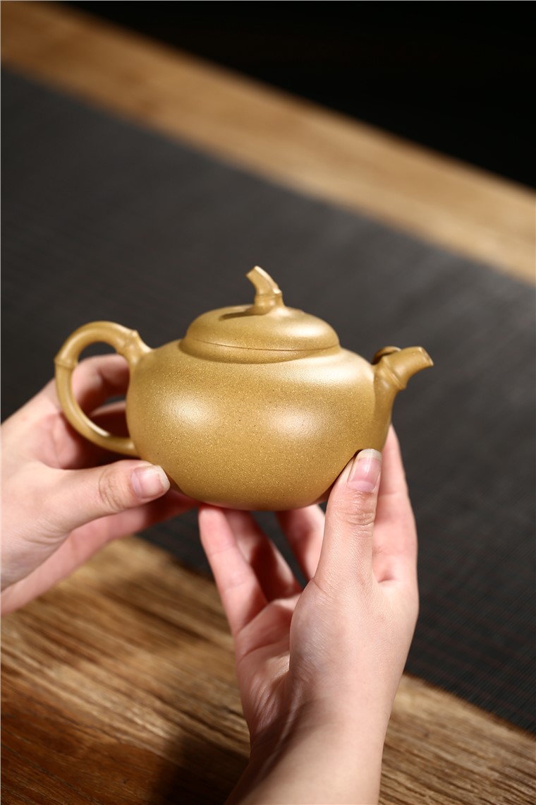 潘俊作品 竹香壶套具图片