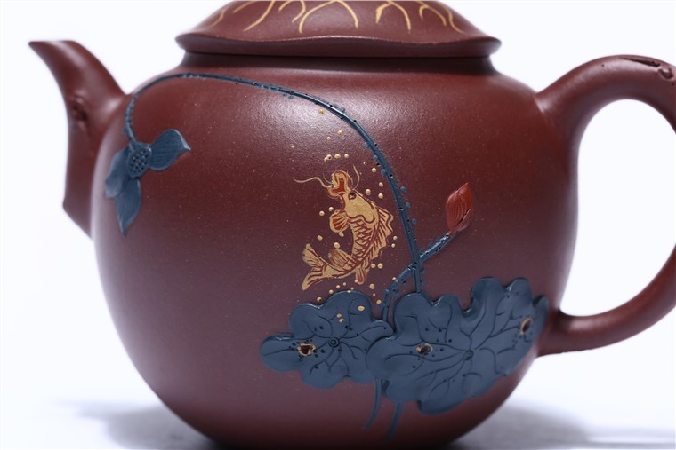 郑求标作品 荷塘清趣