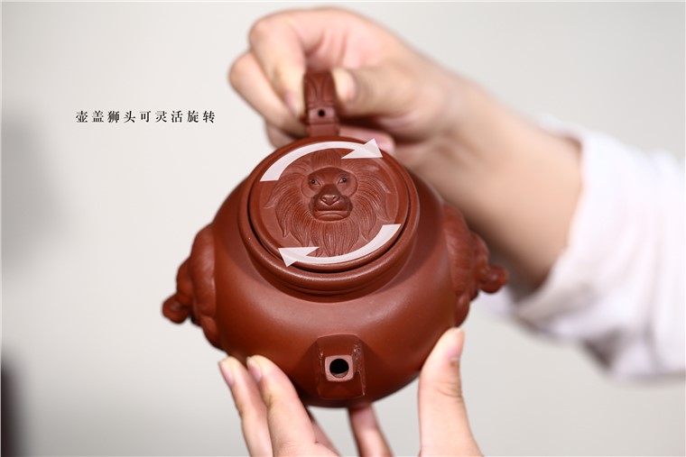 吴赛春作品 瑞狮纳福图片