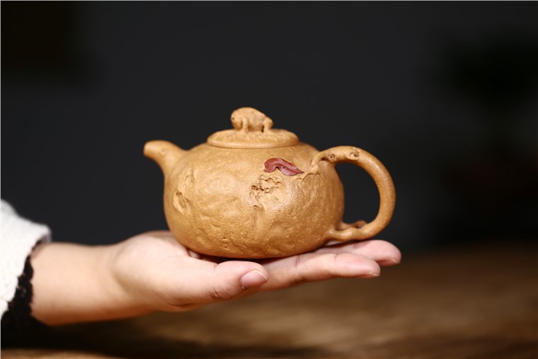 张剑作品 金蟾供春图片