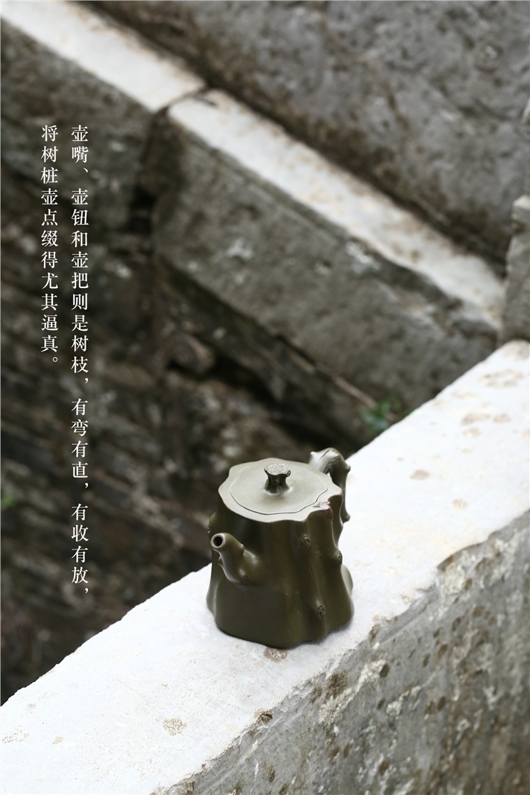 蒋春帆作品 沐春树桩图片