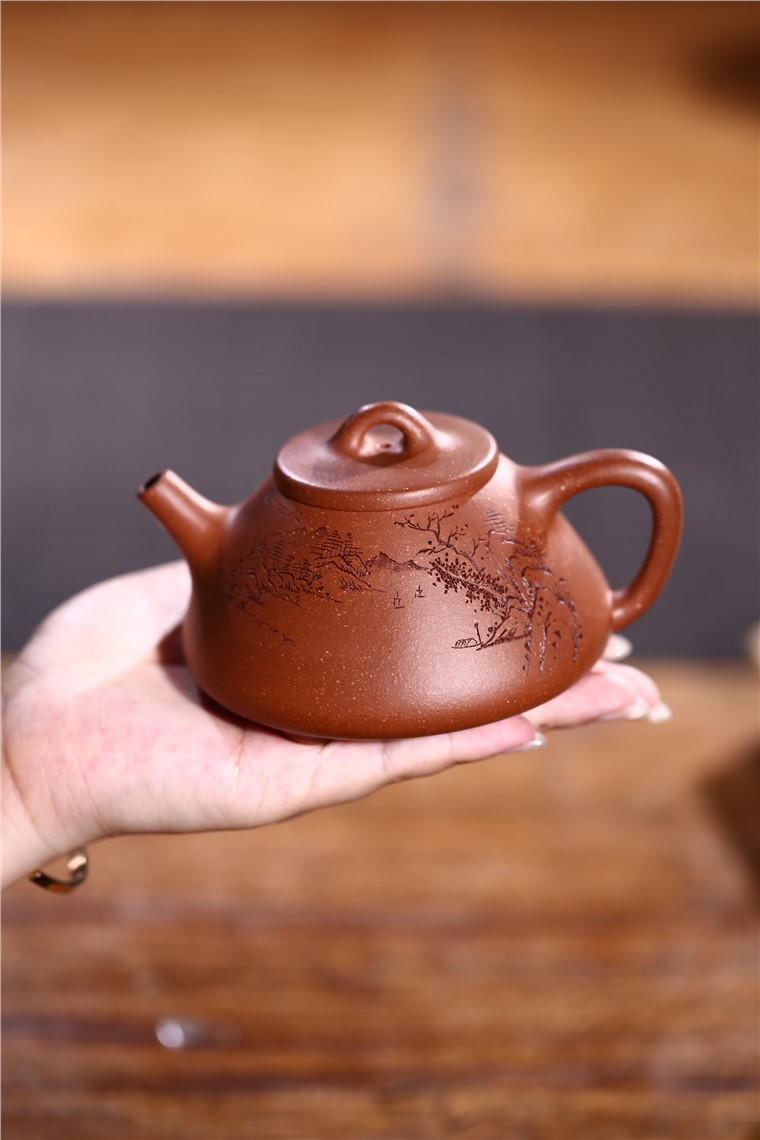 蒋春帆作品 山水石瓢图片