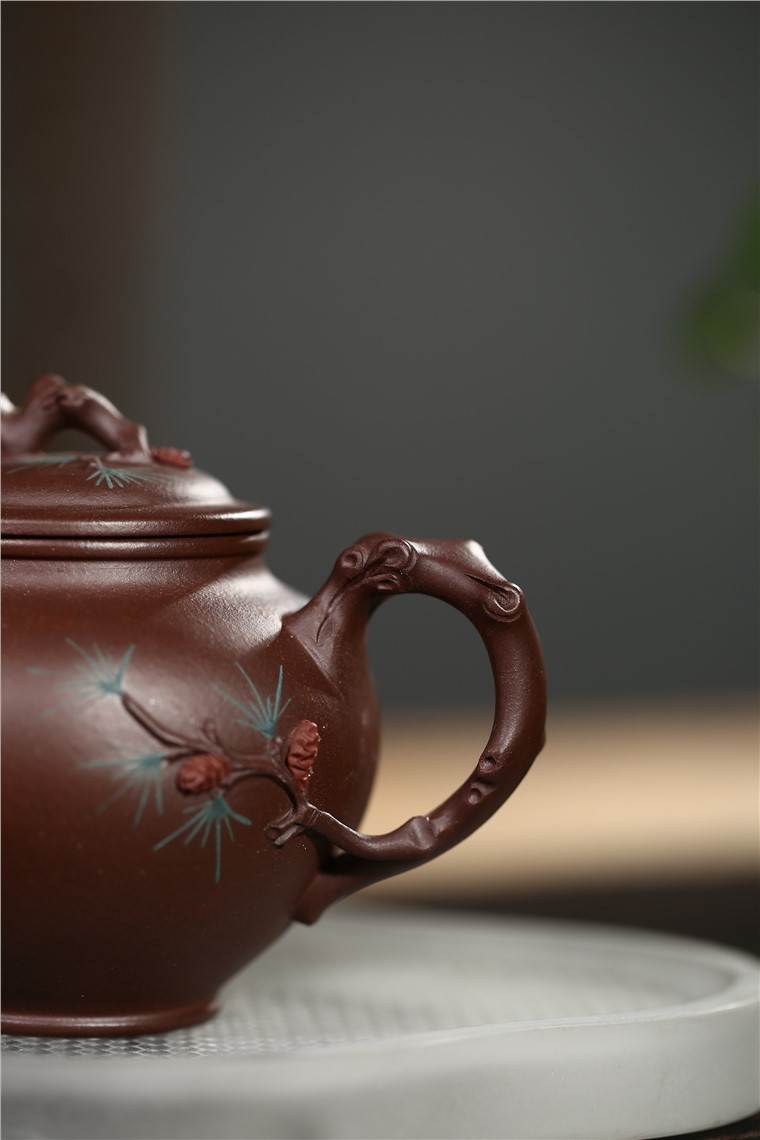 冯小俊作品 松枝报春