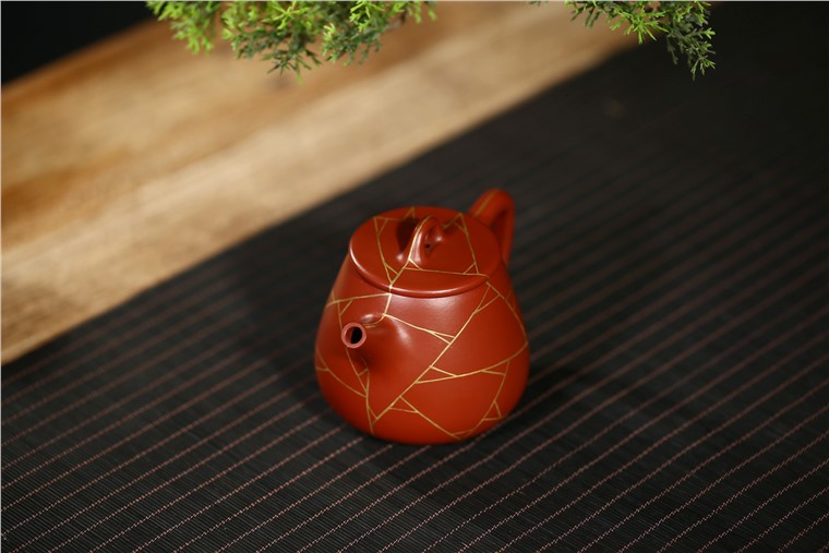 邵美华作品 金丝石瓢