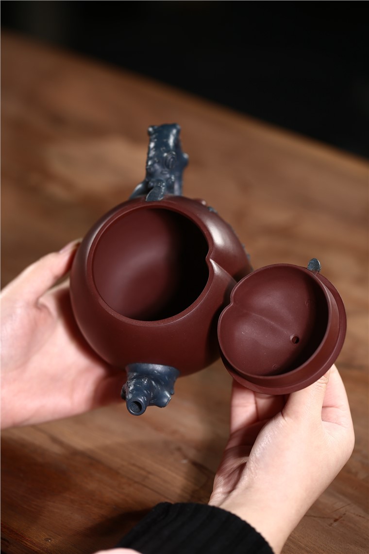 顾旭英作品 寿桃图片