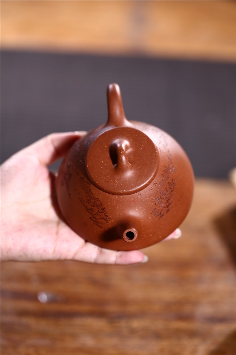 蒋春帆作品 山水石瓢图片