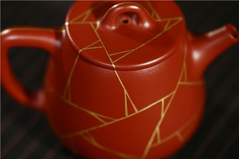邵美华作品 金丝石瓢