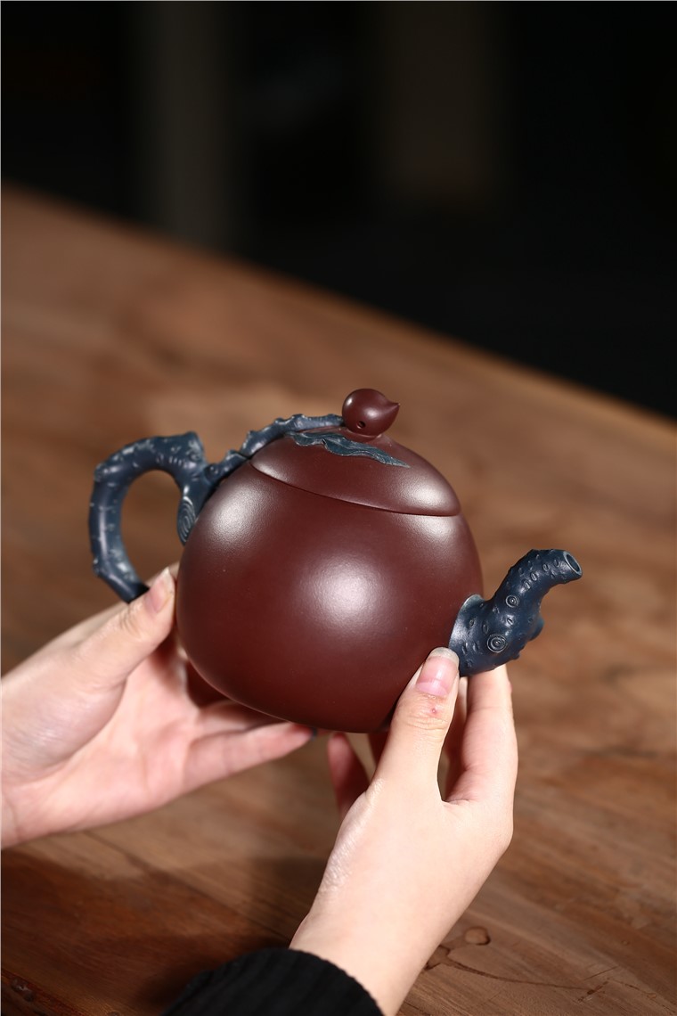 顾旭英作品 寿桃图片