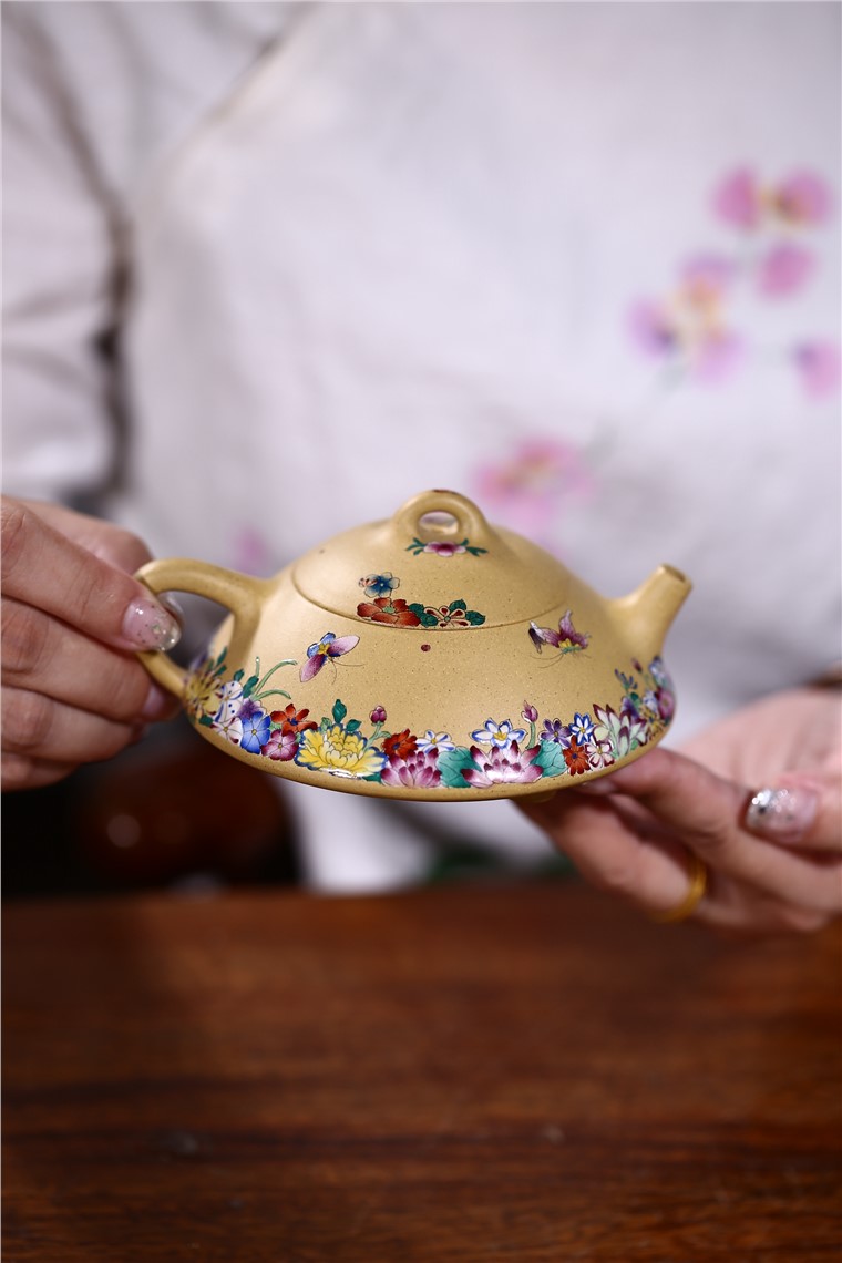 范菊英作品 东坡石瓢图片