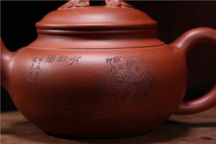 朱建伟作品 莲年有余