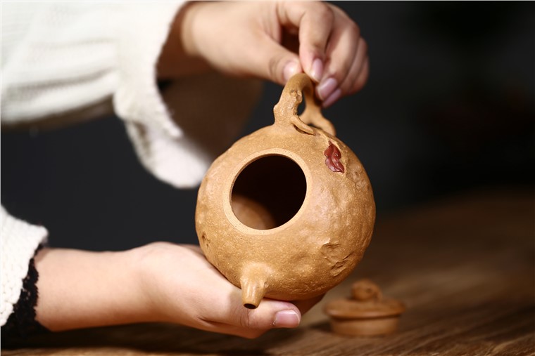 张剑作品 金蟾供春图片