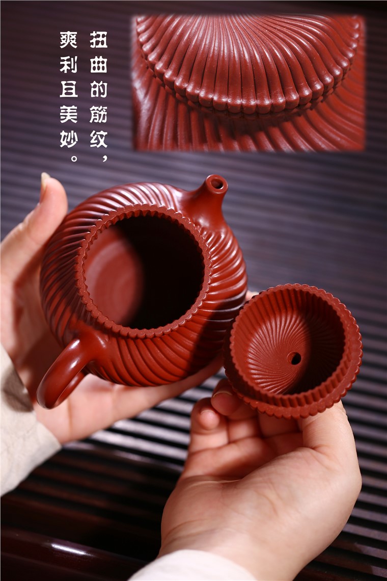 张剑作品 旋纹潘壶图片