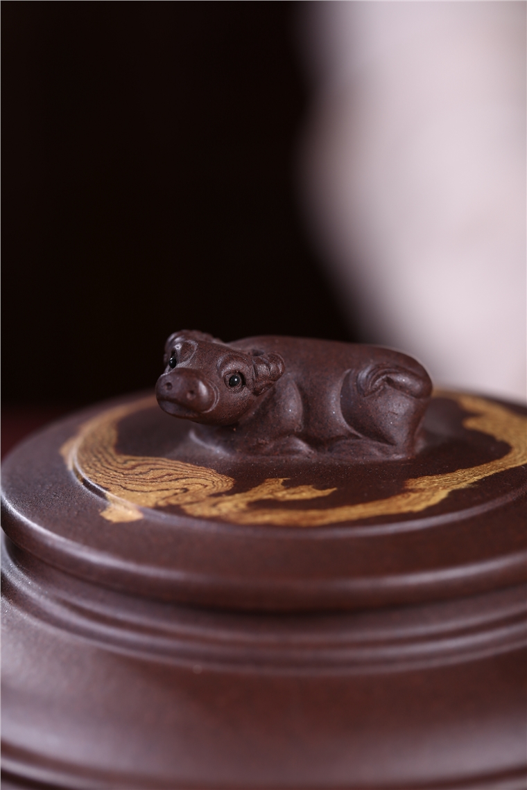 葛岳纯作品 牛气冲天