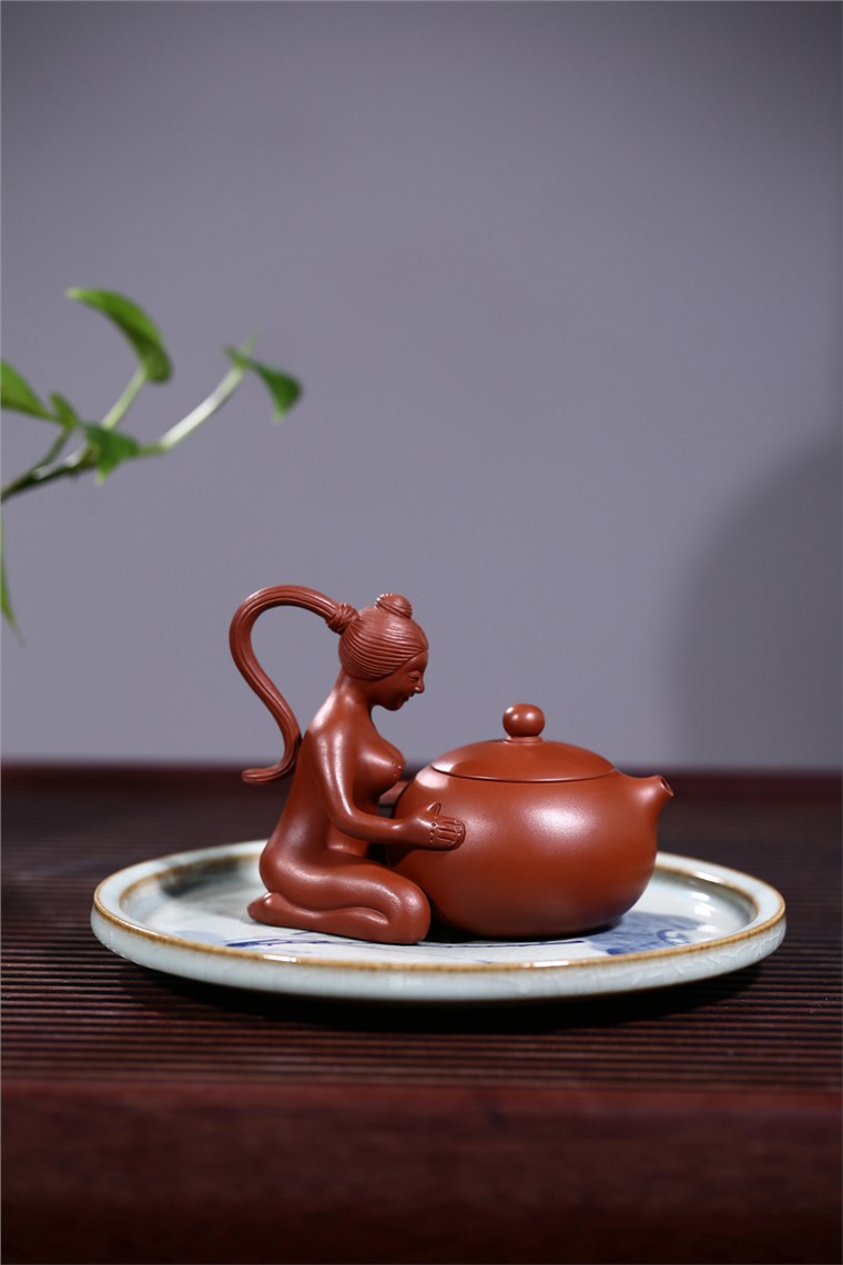 张剑作品 美人出浴图片