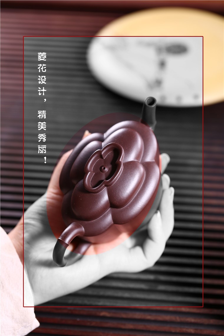 徐勤作品 腰圆菱花图片