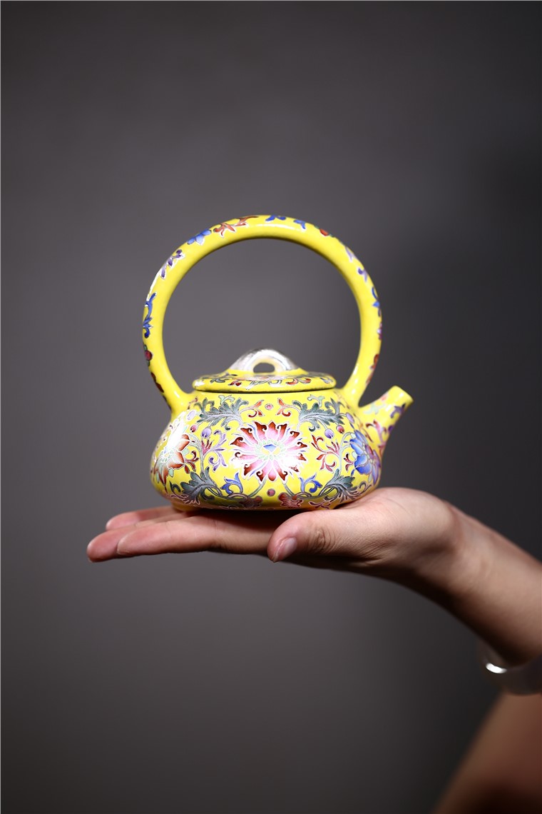 吴赛春作品 子冶提梁图片